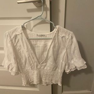 White Abercrombie Blouse
